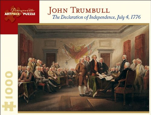 John Trumbull: The Declaration of Independence, July 4, 1776 1000 Piece Jigsaw Puzzle Preisvergleich