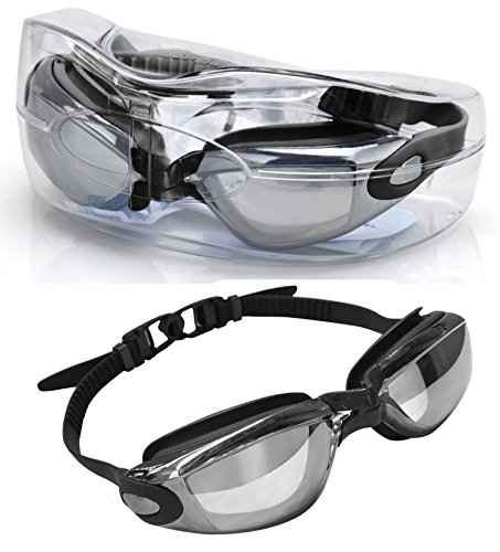 Swim Goggles Leakproof Anti Fog UV Protection for Adult Men Women Youth Kids