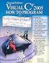 Visual C# 2005 How to Program (2nd Edition)