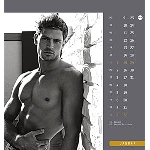 Männer Postkartenkalender - Kalender 2017