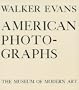 Walker Evans: American Photographs