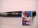JASON HEYWARD SIGNED AUTOGRAPHED RAWLINGS BAT ATLANTA BRAVES COA + HOLOGRAM