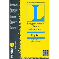 Langenscheidts B�ro-W�rterbuch Englisch 2.1 mit Pluspaket, 1 CD-ROM Englisch-Deutsch, Deutsch-Englisch. F�r Windows 3.1/NT 3.51/95/98 und MacOS 7.5. Rund 130.000 Stichw�rter u. Wendungen