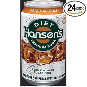 24-Pack of 12-Ounce Hansen Beverage Diet Cola Soda Cans $2.92
