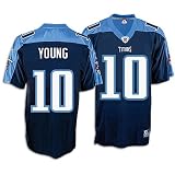 Vince Young Youth Navy Replica Jersey (Large(14-16))