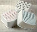 Tippitoes Step up Stool - White/Grey