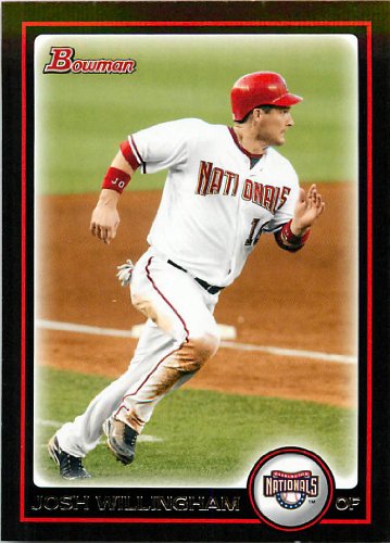 2010 Bowman Baseball Card # 142 Josh Willingham - Washington Nationals - In A Protective Screwdown Case!