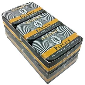 Penguin Caffeinated Peppermints Mints 12 x 1.75 ounces