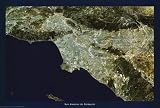 Satellite - Los Angeles Astronomy & Space Poster Print, 36x24