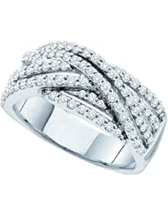 0.88ctw Diamond Fashion Band 14K White Gold