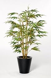 Artificial Yellow Bamboo Floor Plant