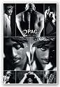 TUPAC 2PAC 2 SHAKUR RAP HIP HOP POSTER MAKAVELI 24654H