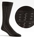Hugo Boss - Hugo Boss Men's Small Diamond Dress Socks Hosiery