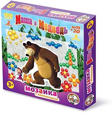Masha and the Bear. Mosaic with Applications