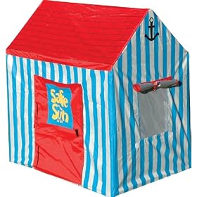 Beach Hut UV Factor 50 Play Tent (Blue)