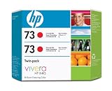 HP Original 73 2-Pack Chromatic Red Ink Cartridges (130ml)