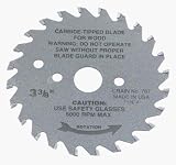 Crain Cutter 787 3-3/8-Inch 18 Tooth Wood Saw Blade for 795 Toe Kick Saw [並行輸入品]