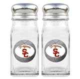 Review Bergamot  / USC Trojans NCAA Basketball Salt/Pepper Shaker Set