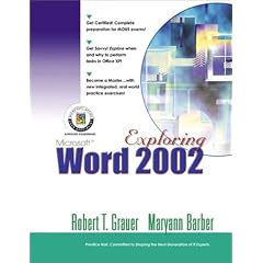 Exploring Microsoft Word 2002: v. 1