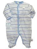 Jolly Roger Striped Footie by Little Me