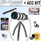 Joby GP3-01EN Gorillapod SLR-Zoom Flexible Tripod for Digital SLR Cameras + Accessory Kit