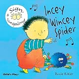 Children & Baby Books : Incey Wincey Spider (Sign & Sing-Along) (BSL) (Sign & Sing-along)