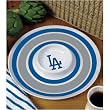 Los Angeles Dodgers MLB 14" Melamine Chip and Dip Serving Tray