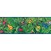 Rainforest Frogs Wall Border - Blue (5 yards)