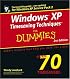 Windows XP Timesaving Techniques For Dummies (For Dummies (Computer/Tech))