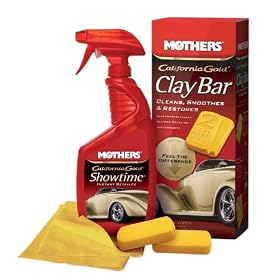 Mothers 07240 California Gold Clay Bar Paint Saving System