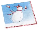 Caspari Frosty Fun 2 Paper Cocktail Napkin Package