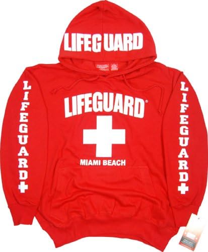 Lifeguard Miami Beach Hoodie Sweatshirt