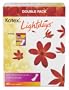 Kotex Lightdays Pantiliners, Extra Coverage, Double Pack , 80 pantiliners