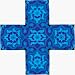 Wallpaper Cross Auto Glass Sticker