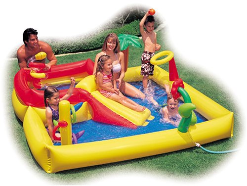 Childrens Toyshop  Toys : Inflatable Playground Pool (58466)