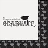 Classic Graduation Luncheon Napkins, 20ct