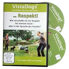 Doppel-DVD zum Seminar "Respekt"! Wie verschaffe ich mir Respekt bei meinem Hund - aber in der Sprache des Hundes?