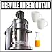 Kitchen & Housewares : Breville Die-Cast 800JEXL 1000-watt Juice Fountain Elite With Juice Jar and Mugs