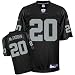 Darren McFadden Jersey: Reebok Black Replica #20 Oakland Raiders Jersey - Large