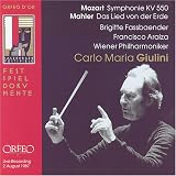 Mozart: Symphonie KV 550; Mahler: Das Lied von der Erde
