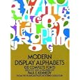 Modern Display Alphabets
