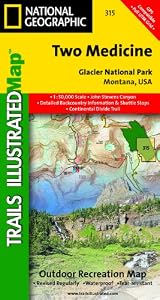 TI Map #315- Two Medicine, Glacier National Park