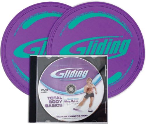 Gliding Discs for Hardwood Floors with DVD