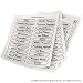 Kitchen & Housewares : Spice Labels - Clear - Oblong
