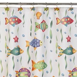Circo Rainbow Fish Shower Curtain