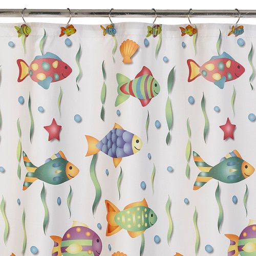 Circo Rainbow Fish Shower Curtain Circo Rainbow Fish Shower Curtain