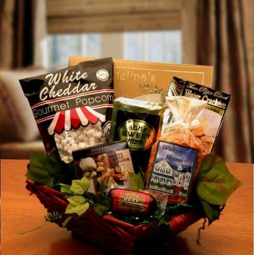 Welcome To Your New Home Gift Basket Red