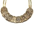 Buddhist Jewelry Ivory Shade Carved Bone Buddha Necklace