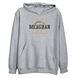 Sweatshirt Heather Gray  Property Of Meaghan  Name