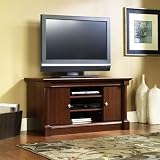 Sauder Palladia Mid Size TV Stand in Cherry Finish